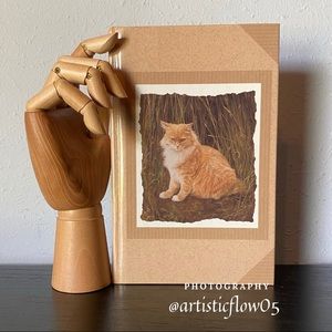 NEW! Vintage Hard Back Lined Journal